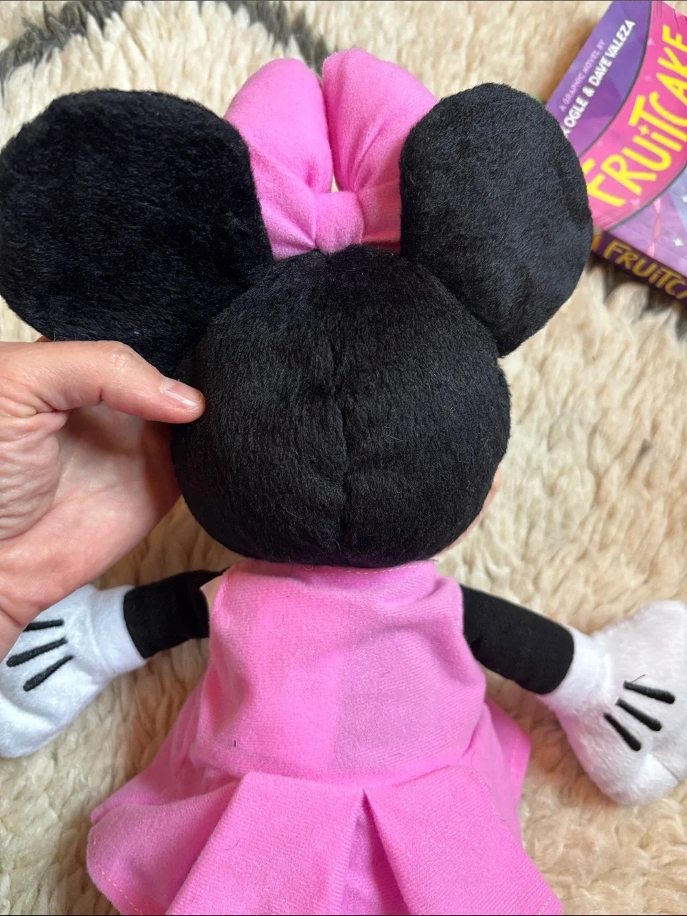 Disney Minnie Mouse Plush Toy - Pink Bow & Dress